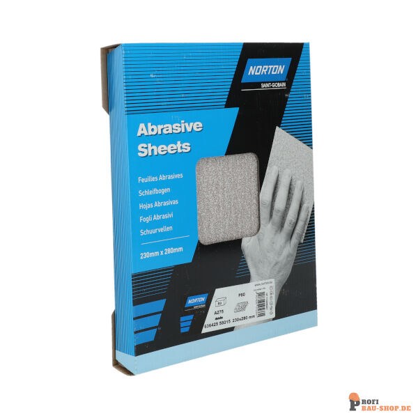 nortonschleifmittel/NORTON_schleifmittel_63642558015 Standard Sheets Norton PRO 230.00x280 Grit 80_137462